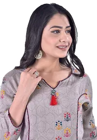 NIYANI Rayon Floral Printed Kurti with Pockets-thumb3