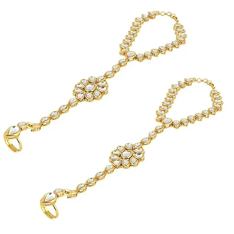Pearls Ring Bracelet For Women