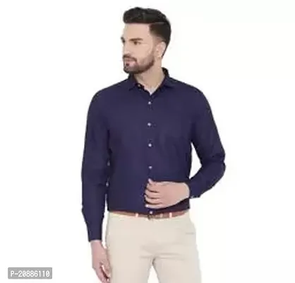 Stylish Men Cotton Long Sleeves Formal Shirt-thumb0