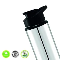 Stainless Steel Bpa Free Dishwasher Safe Leak Proof Water Bottle 1000 Ml Pack Of 1 Sports-thumb2