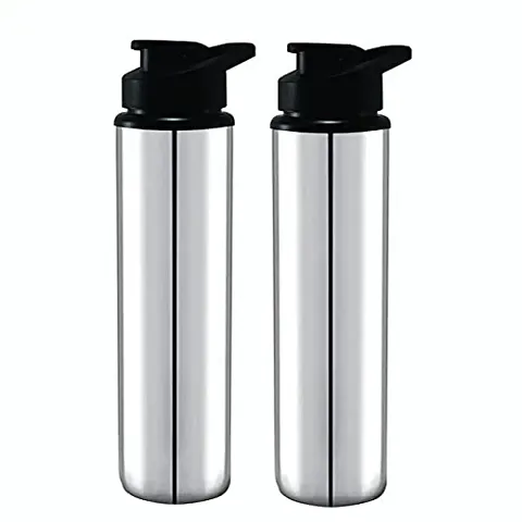Stainless Steel BPA-Free Dishwasher Safe Leak Proof Water Bottle Pack of 1 , 2 &amp; 3, Sipper bottle for school going kids and adults