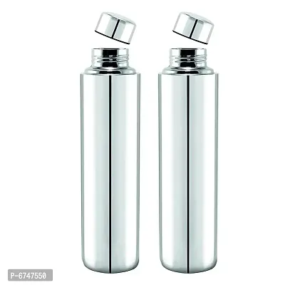 Stainless Steel Water Bottle 1000Ml Approxe Water Bottle Steel Bottle Gym Sipper School Office Water Bottle 900Ml Organ Pack Of 2