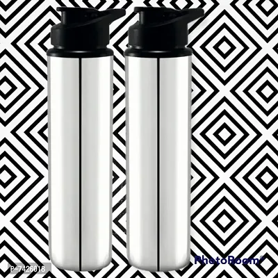 Stainless steel water bottle 1000ml approxe,water bottle,steel bottle,gym,sipper,school,office,water bottle 900ml.(Sports).Pack of 2