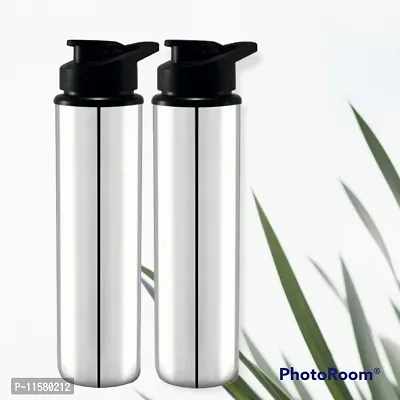 Stainless Steel Water Bottles Pack Of 2