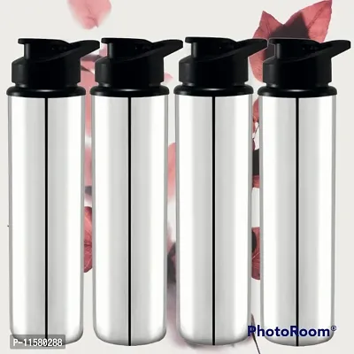 Stainless Steel Water Bottles Pack Of 4-thumb0