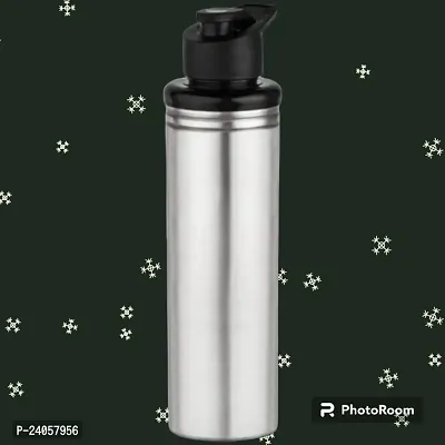 ( SPORTS-1P ) Stainless Steel Bpa Free Dishwasher Safe Leak Proof Water Bottle 1000 Ml Pack Of 1 Sports