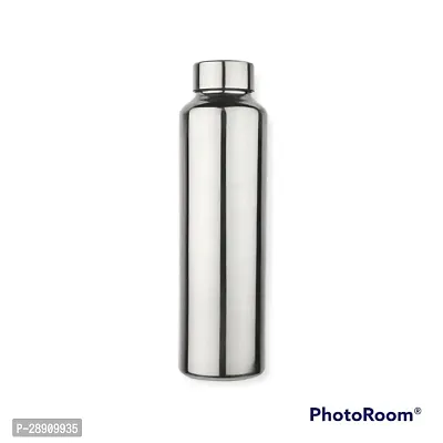 Stainless steel water bottle 1000ml approxe,water bottle,steel bottle,gym,sipper,school,office,water bottle 900ml.(Dhoom).Pack of 1