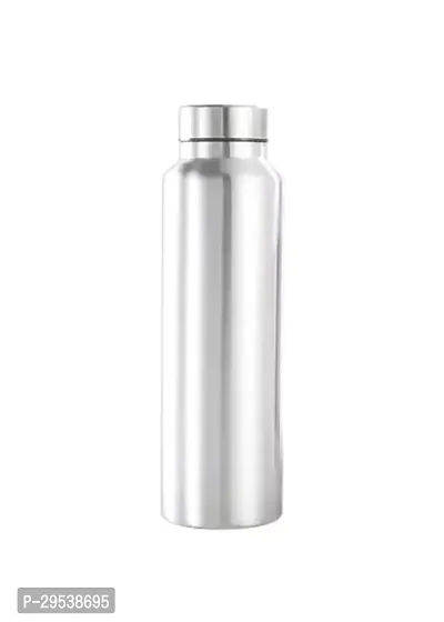 (( BRUSH+DHOOM )) Stainless Steel Sports Water Bottles |Steel bottel | Sports bottle| School bottle | Office bottle | College bottle| Approx 900ml(1 litre) With 1 Cleaning Brush, Pack of 2-thumb0