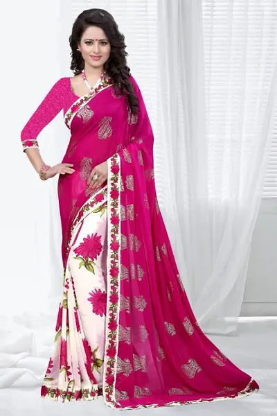 Bollywood Georgette Fancy Sarees