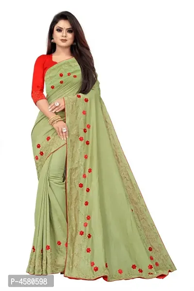 Latest Attractive Georgette Saree with Blouse piece