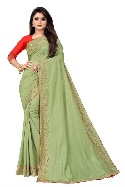 Alluring Pure Georgette Saree with Blouse piece 