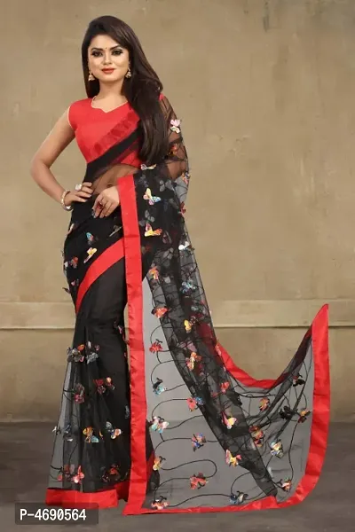 Buy Beautiful Butterfly Print Georgette Saree Online In India At Discounted  Prices