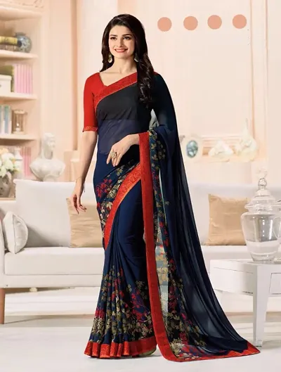 Bollywood Inspired! Sarees With Blouse Piece