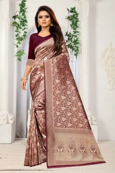 Art Silk Jacquard Saree