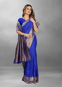 Blue Art Silk Saree-thumb1