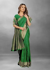 Green Art Silk Saree-thumb1