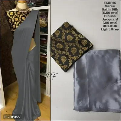 Women Stylish Ultra Silk Saree with Blouse piece