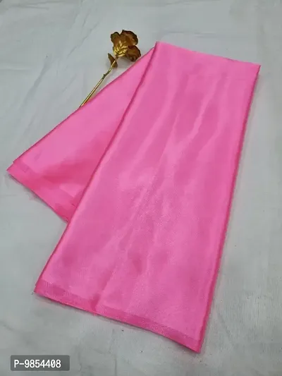 Trending Pure Satin Silk Saree Only-thumb0