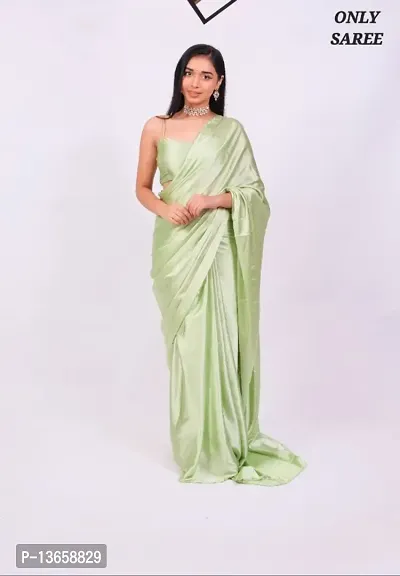 Beautiful brown printed satin saree for festive - G3-WSA53104 |  G3fashion.com