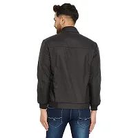 Camey Full Sleeve Solid Men Jacket (21GH02) (XXL, Black)-thumb4
