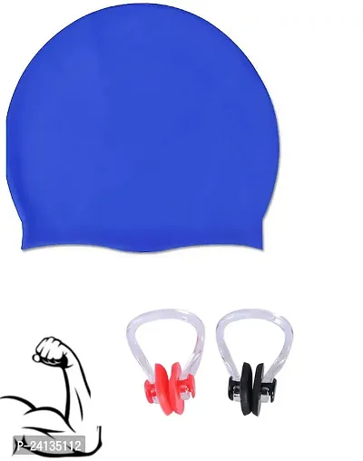 Swimming Cap Waterproof Premium Silicone Solid