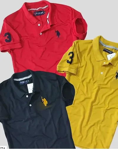 New Launched Satin Polos For Men 