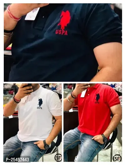 Stylish Matty Polo Tshirt combo of 3pcs