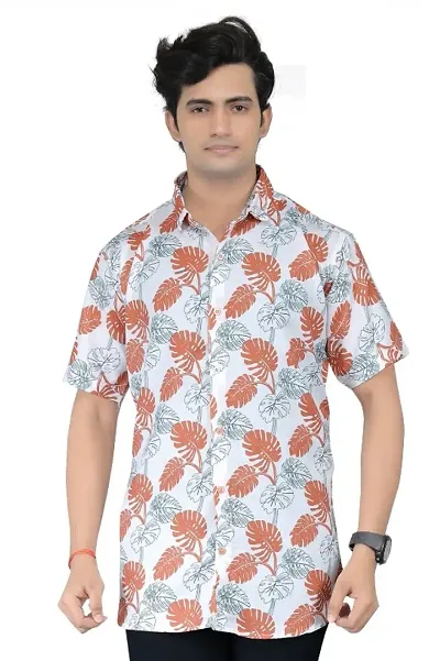 Fancy Blend Casual Shirts For Men