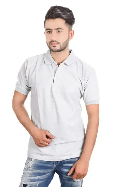 Trendy Polo Neck T-Shirt For Men Pack Of 3