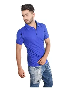 Reliable Cotton Blend Polos For Men Pack Of 2-thumb2