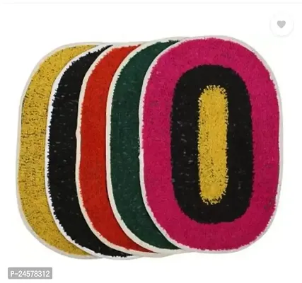 Cotton Door Mat Pack Of 5-thumb0