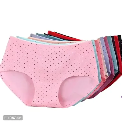 Super Soft Imported Cotton Hipster Ladies Plain Bright Panty