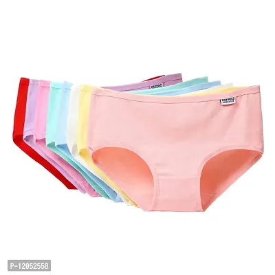 Buy FASHIONIO - Imported Women's Candy (Pop) Color Brief/ 100% Super Soft  Cotton Hipster Ladies Plain Bright Panty/ Innerwear Inner Elastic Underwear  Combo (L /85CM - Pack of 3 - Random Colors)