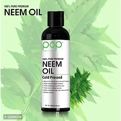 POP (Potions of Paradise) Natural Neem Essential Oil for Skin, 200 ml