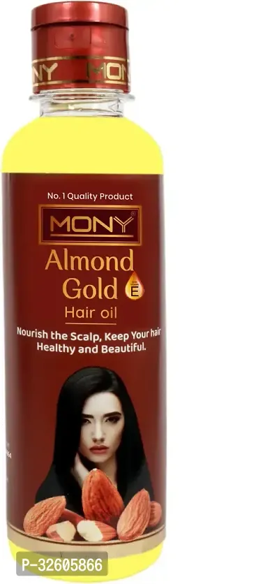 Mony Almond Gold Hair Oil enriched with Vitamin E 250 ml Hair Oil 250 ml-thumb0