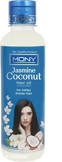 Mony Jasmine Coconut Smooth And Silky Hair Oil 250 ml-thumb0