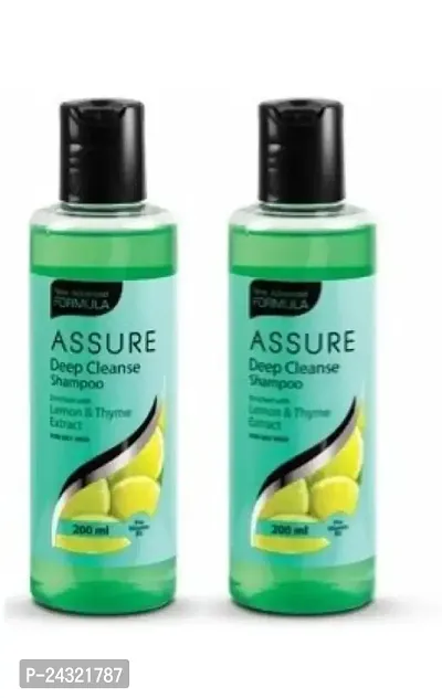 Assure Deep Cleanse Shampoo Each 200ml Pack Of 2-thumb0