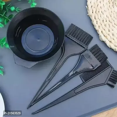 Hair Dye Mixing Bowl With Brushes Set