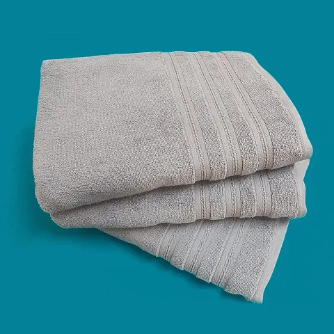 Classic Cotton Solid Bath Towel, Single
