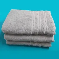 Classic Cotton Solid Bath Towel, Single-thumb1