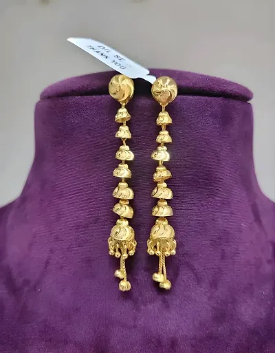 Designer plated Sui Dhaga Earings For Daily Use