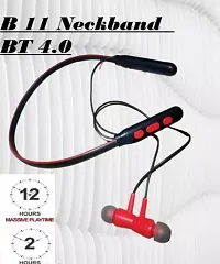 New B11 Bluetooth Neckband With Improve Sound Quality-thumb2