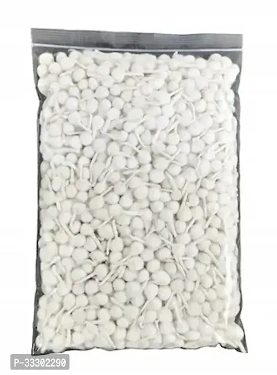 Useful White Long Cotton Wicks Diya Batti For Pooja- 1000 Pieces-thumb0