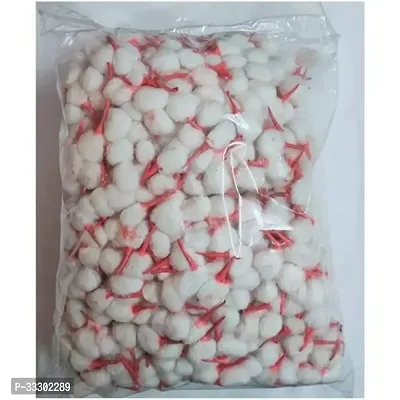 Useful White Long Cotton Wicks Diya Batti For Pooja- 1000 Pieces