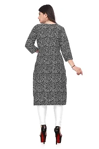 WOMEN CREPE FABRIC PRINT KURTI-thumb1