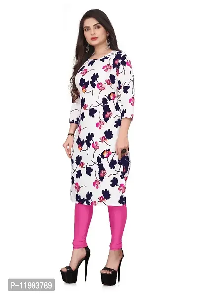 WOMEN CREPE FABRIC PRINT KURTI-thumb4