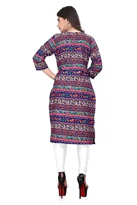 WOMEN CREPE FABRIC PRINT KURTI-thumb1