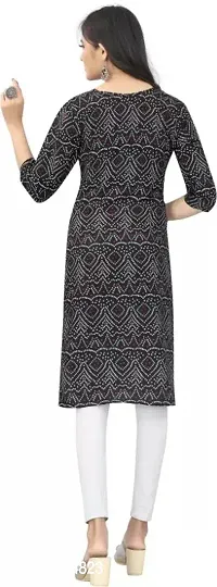 WOMEN CREPE FABRIC PRINT KURTI (COMBO 2)-thumb3