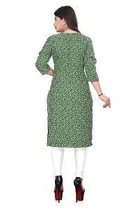 WOMEN CREPE FABRIC PRINT KURTI (COMBO 2)-thumb2