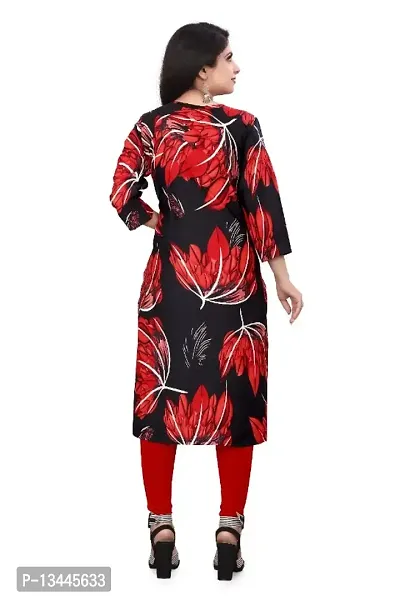 WOMEN CREPE FABRIC PRINT KURTI (COMBO 2)-thumb2